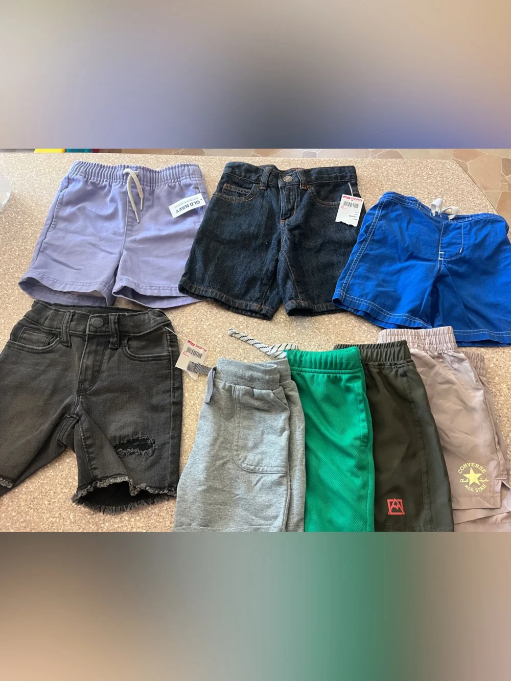 Boys 2T NWT Old Navy Shorts & Denim Bundle - Assorted Colors ALL NEW!